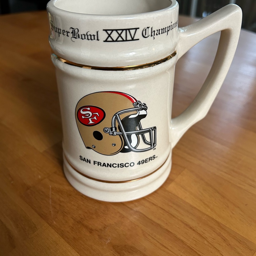 San Francisco 49ers Ceramic Beer Stein
